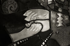 The Destruction & Renewal, Devastation and Hope Window (Detail)