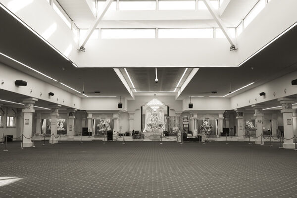 Inside the Sri Durga Temple