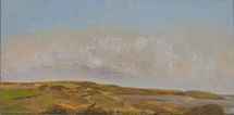 Angle Bay, Pembrokeshire, 2019, 20.5 x 41 cm, oil on wood