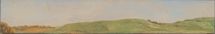 From Knapp Hill, Wiltshire, 2020, 20.5 x 41 cm, oil on wood