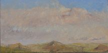 The Peak District 2, 2019, 20.5 x 41 cm, oil on wood