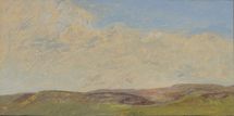 Teesdale, 2020, oil on wood, 20.5 x 41 cm