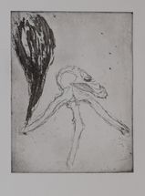 Untitled, 2018, etching and aquatint, 20 x 15 cm