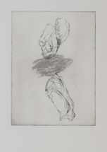 Untitled, 2019, etching and aquatint, 20 x 15 cm