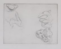 Untitled, 2020, etching, 15 x 20 cm