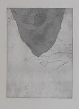 Untitled, 2020, etching, aquatint and pencil, 20 x 15 cm