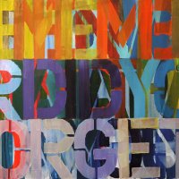 Niki Hare,did you remember (or did you forget), 91x152x3.6cm, acrylic on canvas, 2014,,