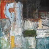 analytic geometry, 30x40x3.6cm, mixed media on canvas, 2013