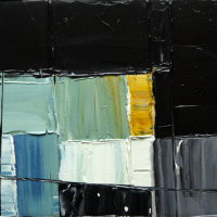 blkgr24, 20x26x1.6cm, oil on canvas, 2014