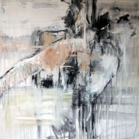 figure study 235, 2013, 100x100x3.6cm, acrylic on canvas, SOLD (UK)