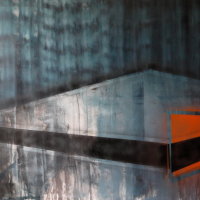 free form, 101x152x1.6cm, mixed media on canvas, 2014