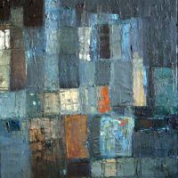 shed 10, 70x50x1.6cm, mixed media on canvas, 2013