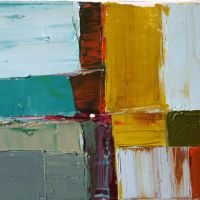 town 78, 20x25x1.6cm, oil on canvas