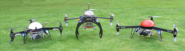 Our current fleet of multirotor aircraft