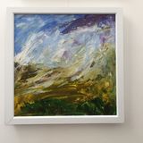 The Wind Touches Clouds and Grass