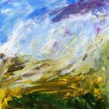 The Wind Touches Clouds and Grass