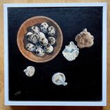 Quail’s Eggs with Shitake Mushrooms