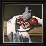 Pomegranates with Flask