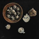 Quail's Eggs with Shitake Mushrooms