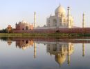 Evening light on the Taj Mahal