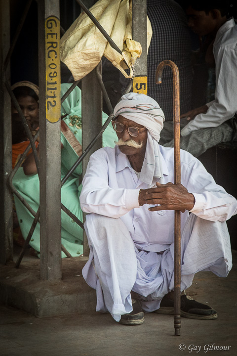 India Train Station