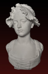 B175 Ragazzina con Cappello