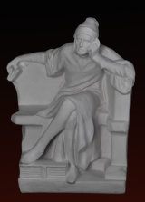 S163 Dante seduto