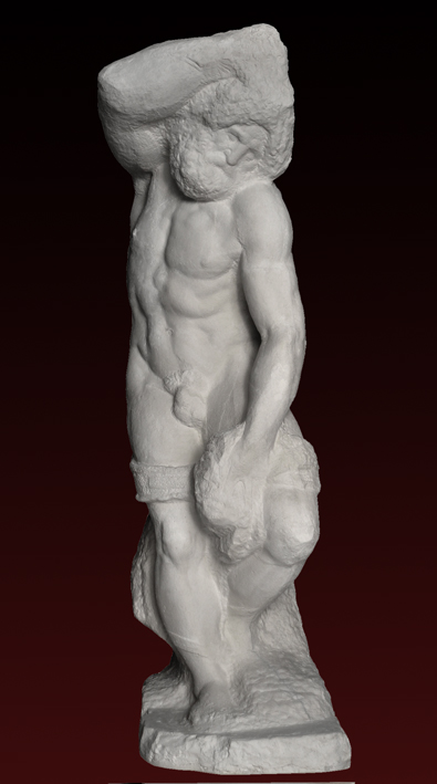 S246 Prigione Barbuto - Michelangelo Buonarroti