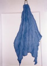 blue towel