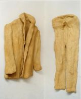 yellow jacket and trousers