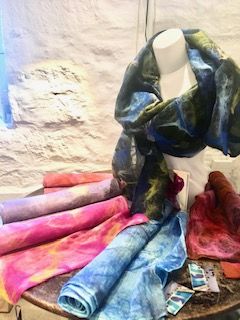 Nano Felted Silk Scarves Sml/Lrg