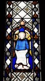 Angel in Stained Glass, Preshute, Marlborough