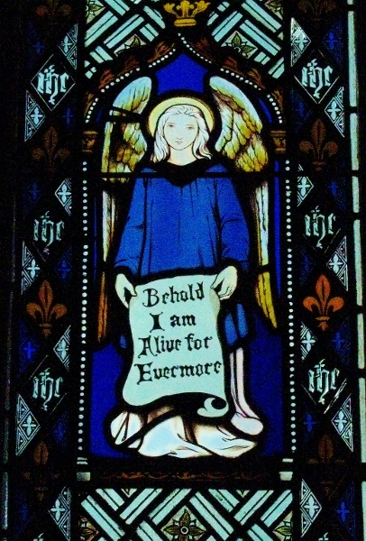 Restored Stained Glass, St. George's Preshute, Marlborough