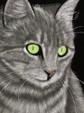 Cat in Stained Glass