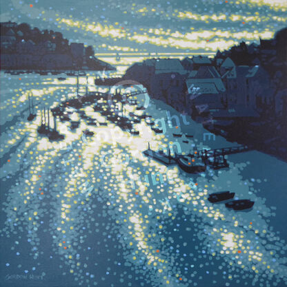 Evening light. Fowey.