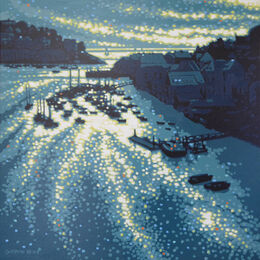 Evening light. Fowey.