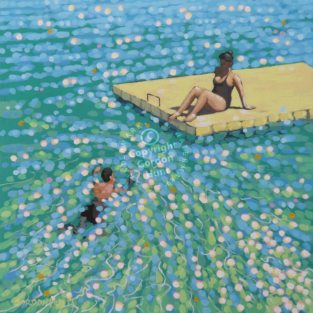 Readymoney beach swim platform Gordon Hunt