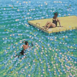 Readymoney beach swim platform Gordon Hunt