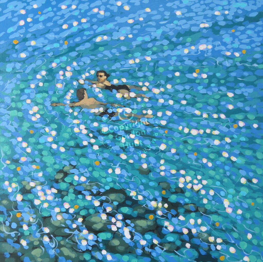Social swim Gordon Hunt