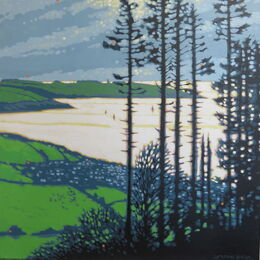 unexpected view point out across the sea, Gordon Hunt