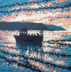 fishing trip returns - SOLD