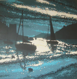 out of the estuary