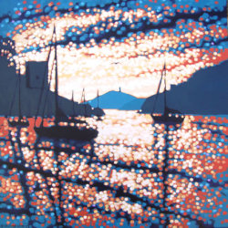 out of the estuary