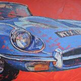 Jag acrylics on large box canvas £1350 ***SOLD***
