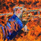 Passion of music (£650) 100cmx50cm) ***SOLD***