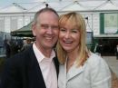 Sian Lloyd with husband Jonathan Ashman