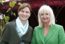 Fiona Bruce and Jan Howard
