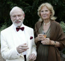 Sculptor Phillip Jackson with wife Jean