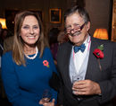 Duchess of Norfolk with Tim Wonnacott