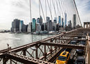 Rush Hour on Brooklyn Bridge